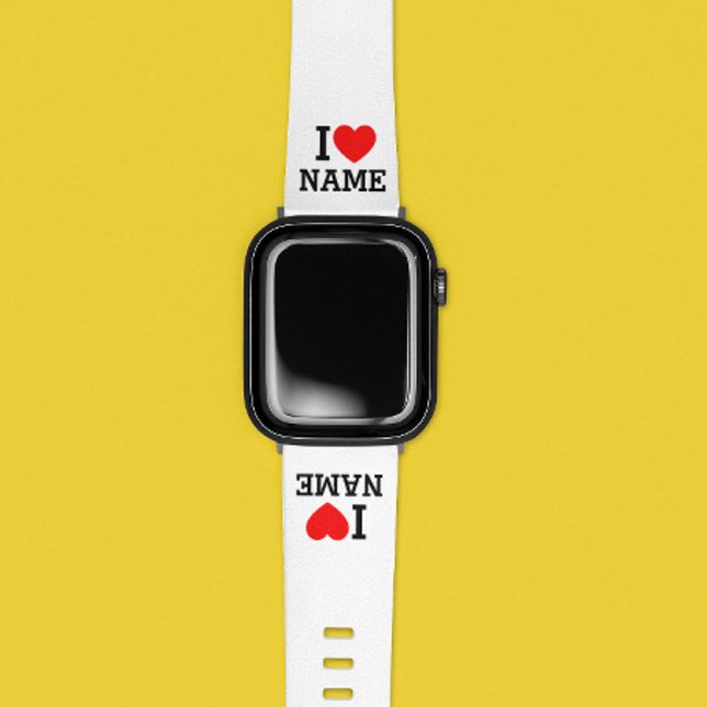 I Heart Name Apple Watch Band (Creator Uploaded)