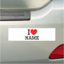 I Heart Name Car Magnet