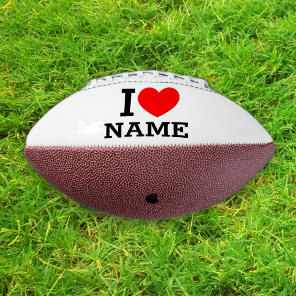 I Heart Name Football