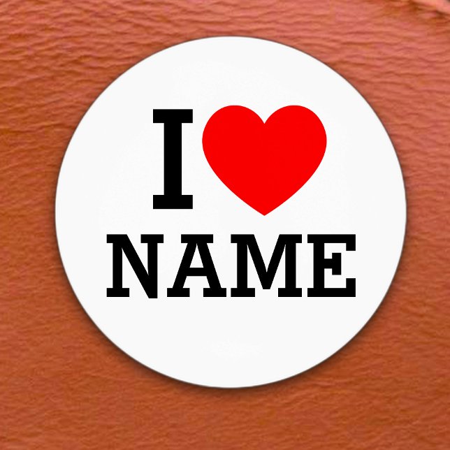 I Heart Name Labels (Creator Uploaded)