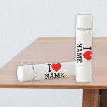 I Heart Name Lip Balm<br><div class="desc">Write your desired Name or Text on the name Section.</div>