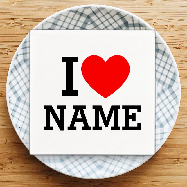 I Heart Name Napkins (Creator Uploaded)
