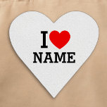 I Heart Name Patch<br><div class="desc">Write your desired Name or Text on the name Section.</div>