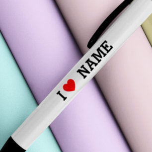 I Heart Name Pen