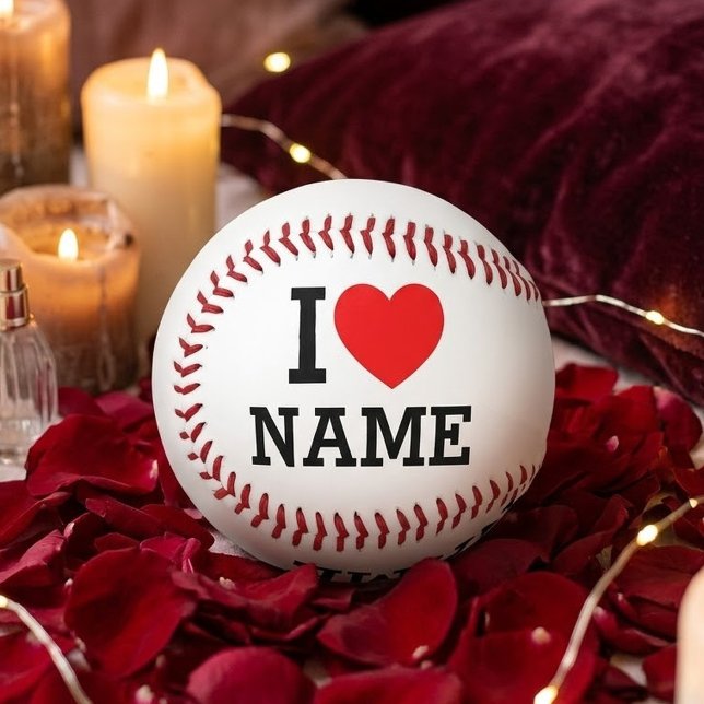 I Heart Name Softball (Creator Uploaded)