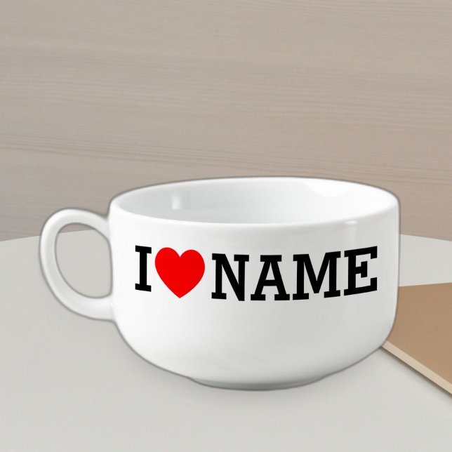 I Heart Name Soup Mug (Creator Uploaded)