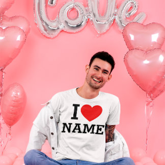 I Heart Name T-Shirt