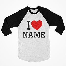 I Heart Name T-Shirt