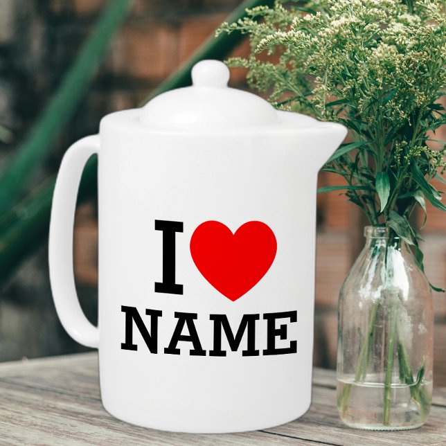I Heart Name Teapot (Creator Uploaded)