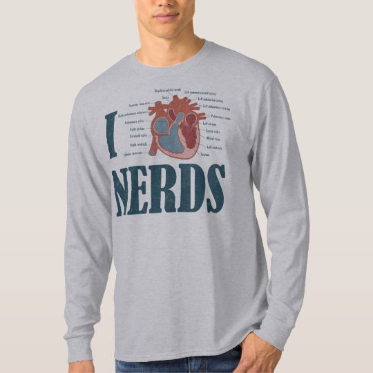 I Heart NERDS T-Shirt