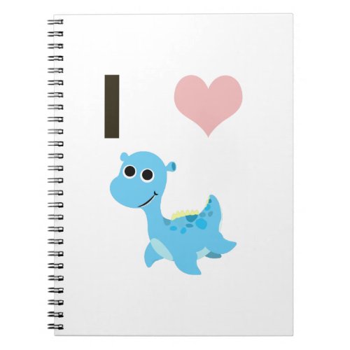 I Heart Nessie Notebook