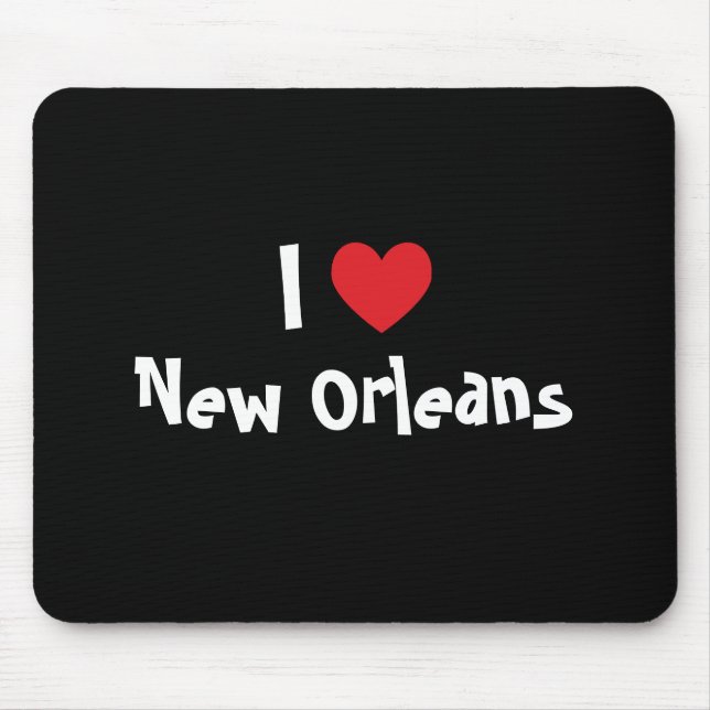 I Heart New Orleans Mouse Pad (Front)
