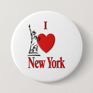 I Heart New York Button