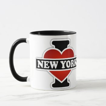 I Heart New York Mug by TheArtOfPamela at Zazzle