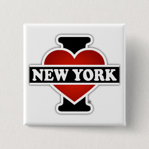 I Heart New York Pinback Button