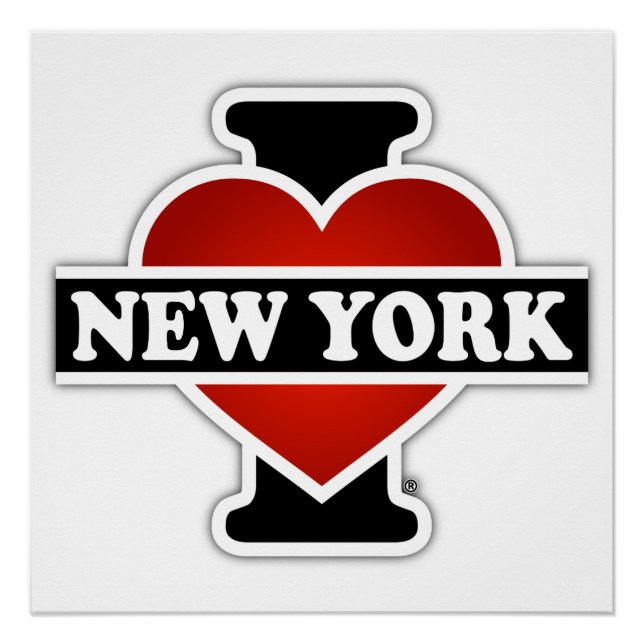I Heart New York Poster (Front)