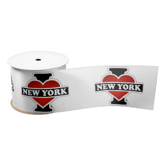 I Heart New York Satin Ribbon