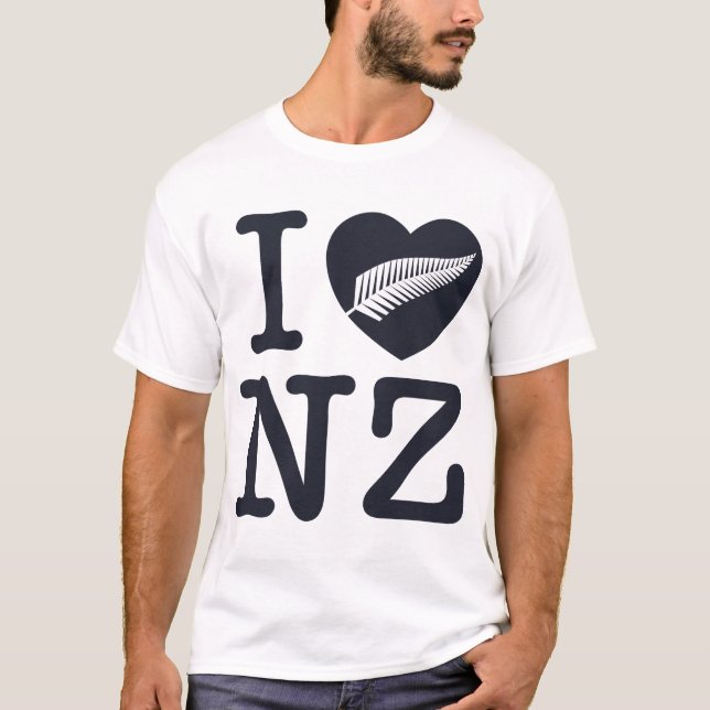 I heart New Zealand T-Shirt (Front)