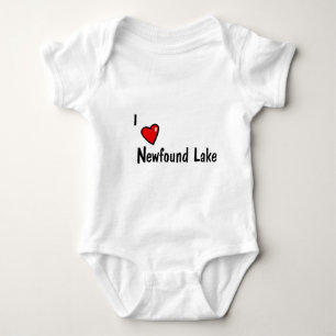 I Heart Newfound Lake Baby Bodysuit
