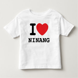 i heart ninang toddler t-shirt