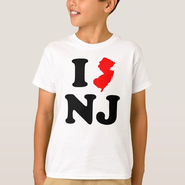 I Heart NJ T-Shirt (Front)