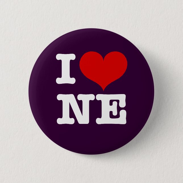 I Heart Northeast Minneapolis! Button (Front)