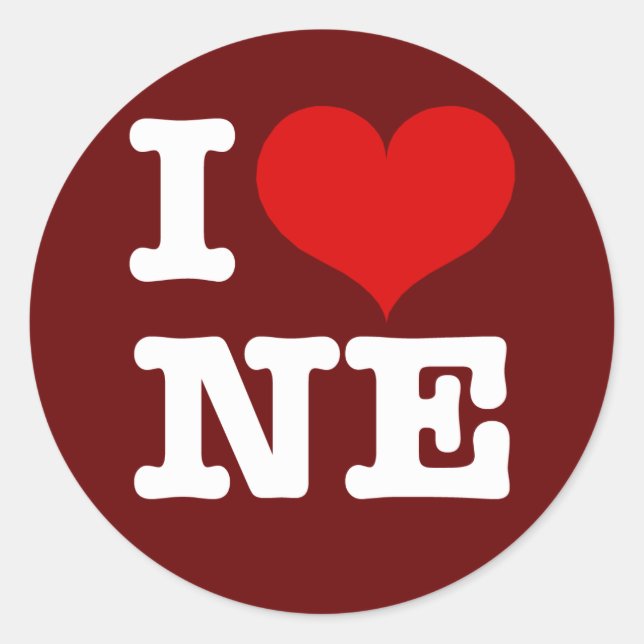 I Heart Northeast Minneapolis! Classic Round Sticker (Front)