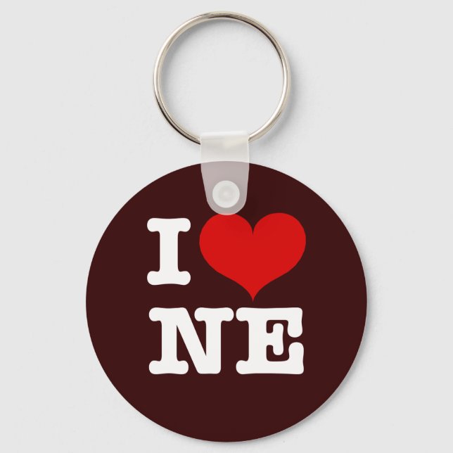 I Heart Northeast Minneapolis! Keychain (Front)