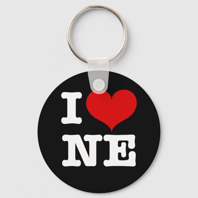 I Heart Northeast Minneapolis! Keychain (Front)