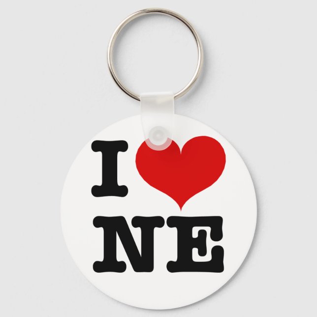I Heart Northeast Minneapolis! Keychain (Front)