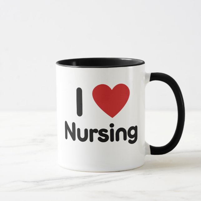I heart Nursing Mug (Right)