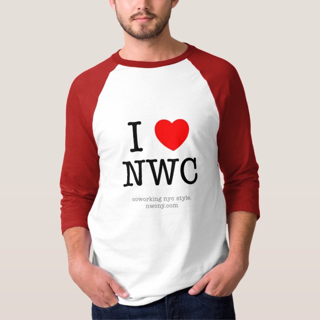 I Heart NWC - Red T-Shirt (Front)