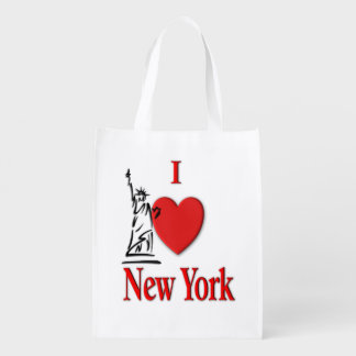 I Heart NY Grocery Bag