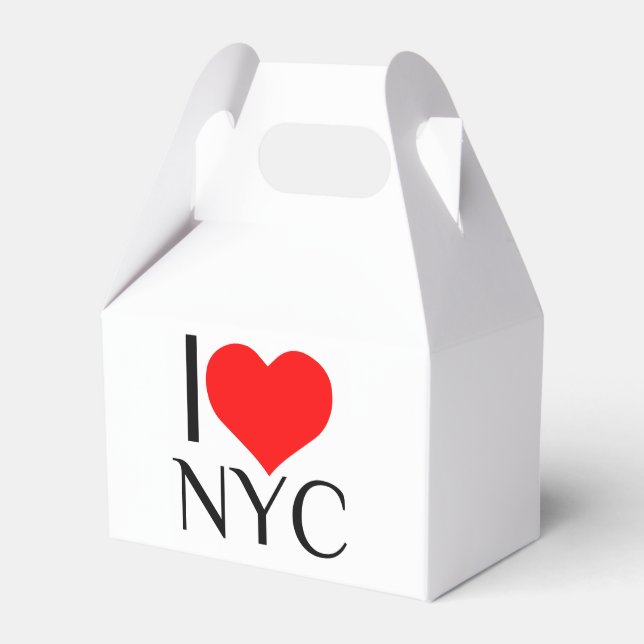 I HEART NYC FAVOR BOXES (Front Side)
