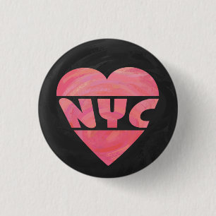 I Heart NYC Pinback Button
