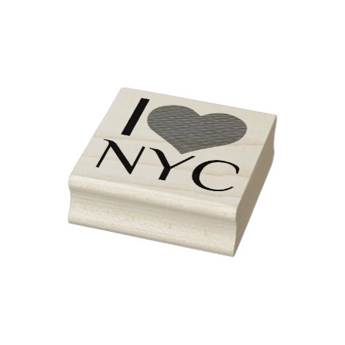 I HEART NYC RUBBER STAMP