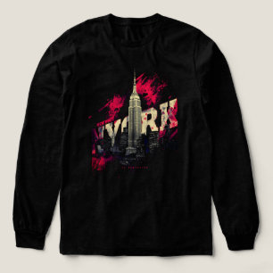 I Heart NYC" T-shirt - Casual New York City Urban Tri-Blend Shirt