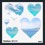 I Heart Ocean Wall Sticker<br><div class="desc">I heart Ocean</div>