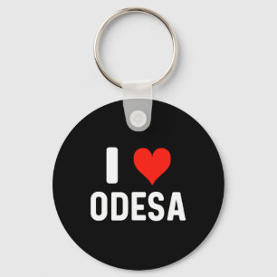 I Heart Odesa Ukraine - Love - Travel Vacation Keychain