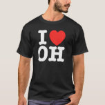 I Heart Ohio (OH) Love Pullover Hoodie