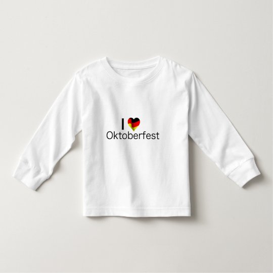 I Heart Oktoberfest Toddler T-shirt