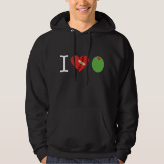 i heart olive JOIN THE FIGHT hoodie (black)