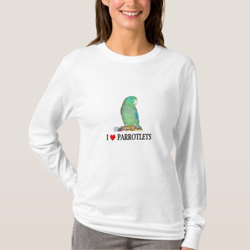 I Heart Parrotlets T_Shirt