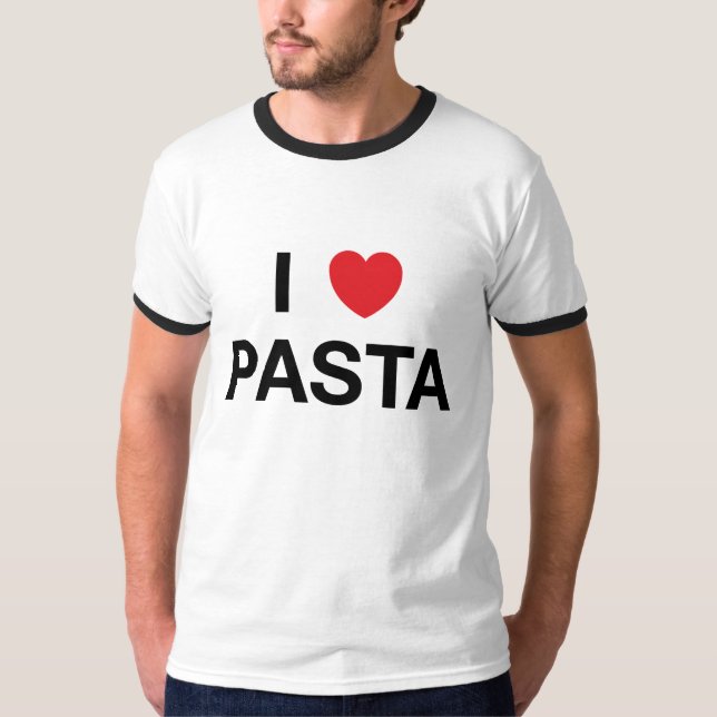 I HEART PASTA T-Shirt (Front)