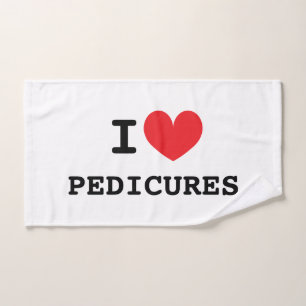 I heart pedicures Towel gift