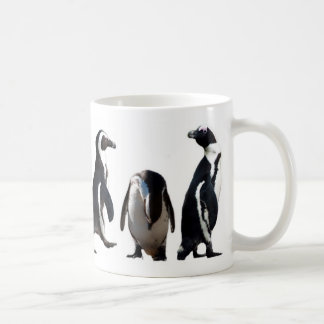 I (heart) penguins mug