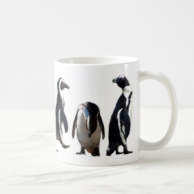 I (heart) penguins mug (Right)