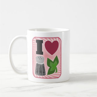 I Heart Peppermint Visual Icons Christmas Joy Coffee Mug