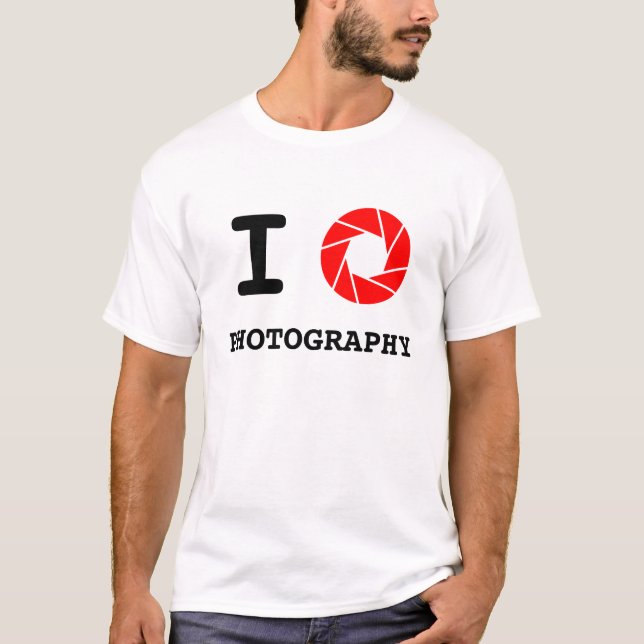 I Heart Photography Shirt (Front)