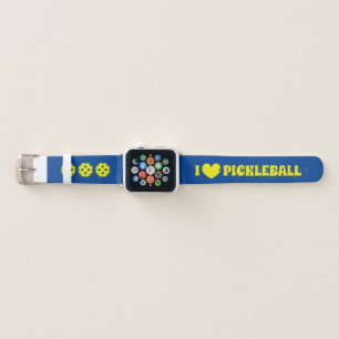 I heart pickleball - Cool Apple watch band